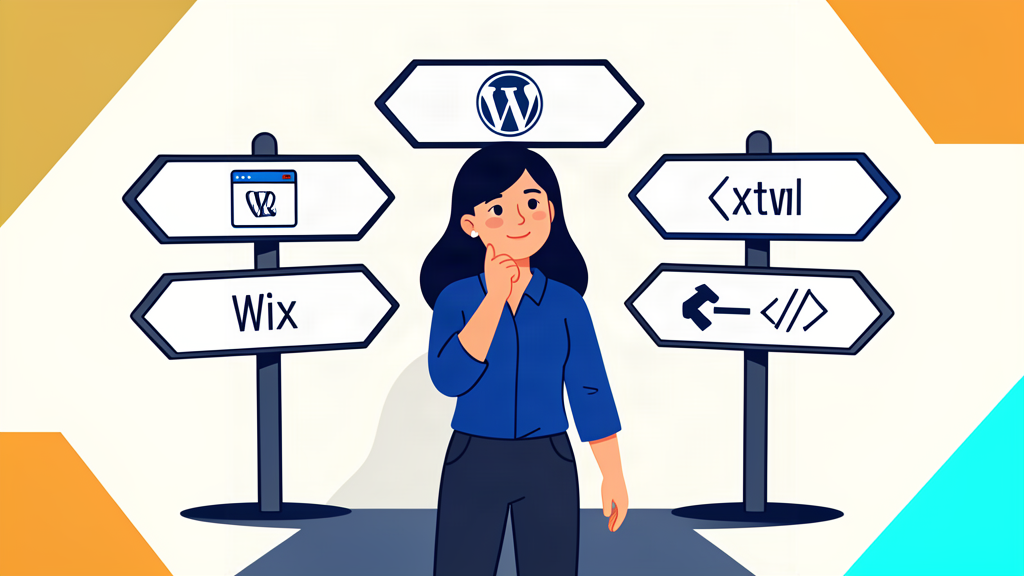 How to Choose the Right Website Platform: Wix vs. WordPress vs. Custom HTML